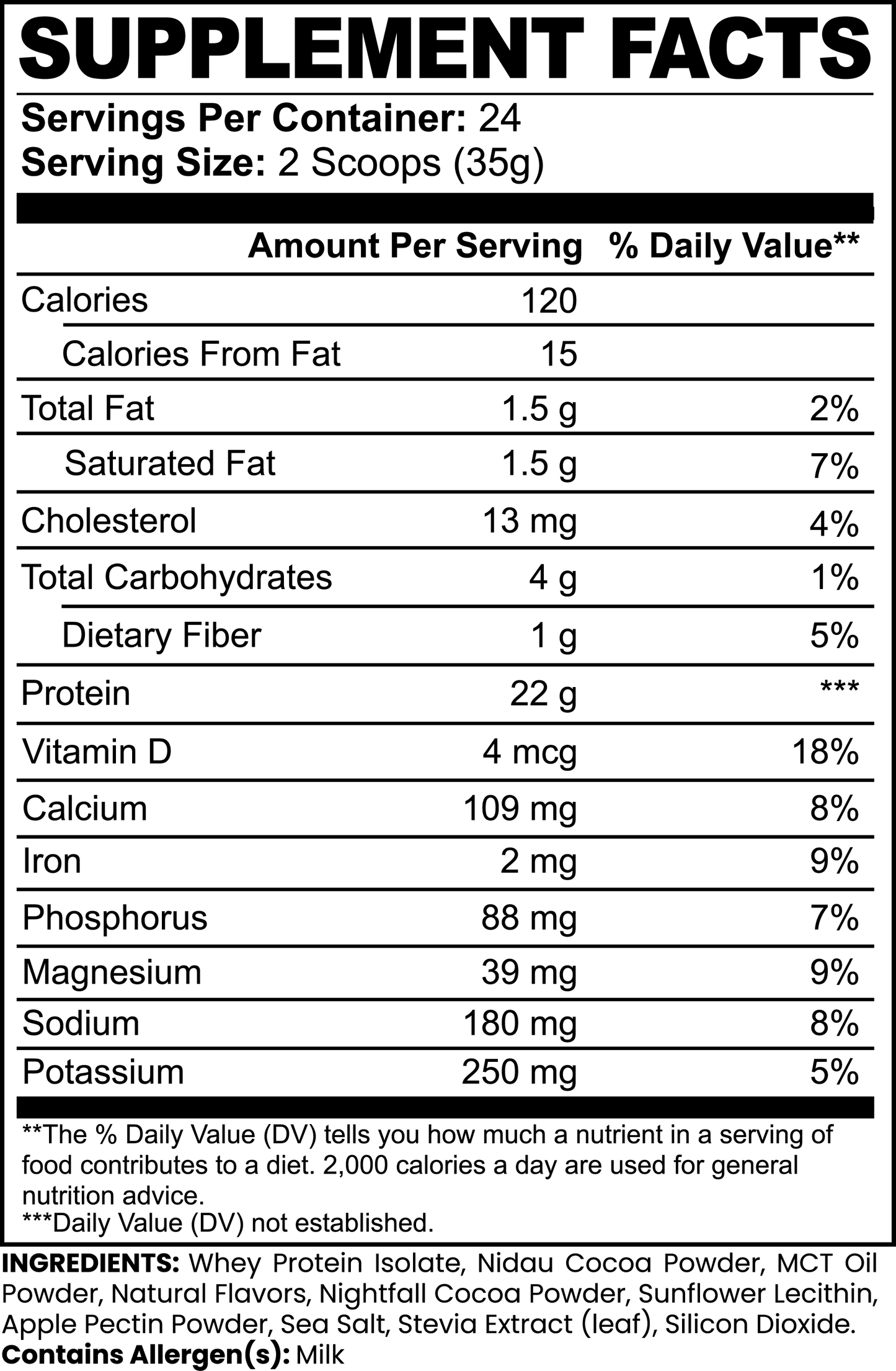 Elite 100% Whey Isolate Fuel