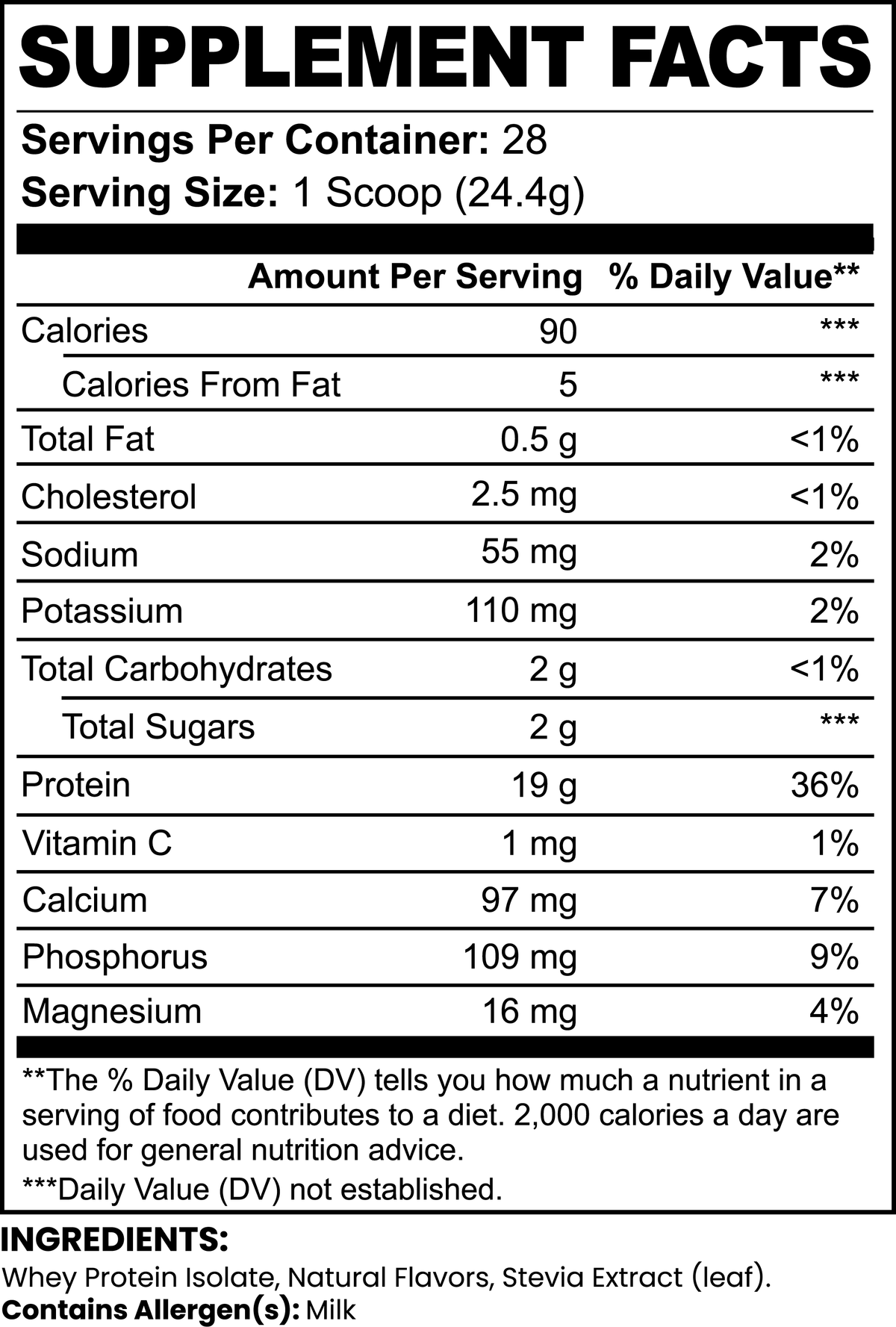 Pure ELITE 100% Whey Isolate Fuel 24.1oz/683g