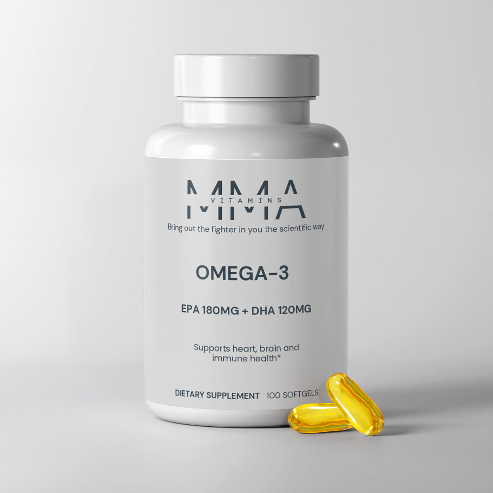 Omega-3 EPA 180mg + DHA 120mg Soft Gels